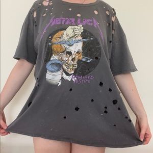Grunge Metallica shirt